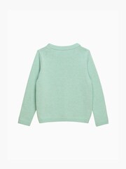 Trotters London Sea Green Galloping Freya Horse Jumper - Image 2 of 4