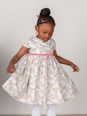 Trotters London Cream Hollie Hedgehog Pie Crust Dress - Image 1 of 4