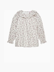 Trotters London White Flora Cotton Blouse - Image 3 of 5