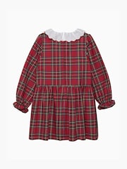 Trotters London Red Tabitha Willow Tartan Dress - Image 2 of 3