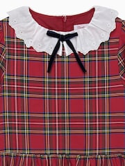 Trotters London Red Tabitha Willow Tartan Dress - Image 3 of 3