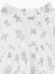 Trotters London Blue Frida Cotton Blouse - Image 5 of 5