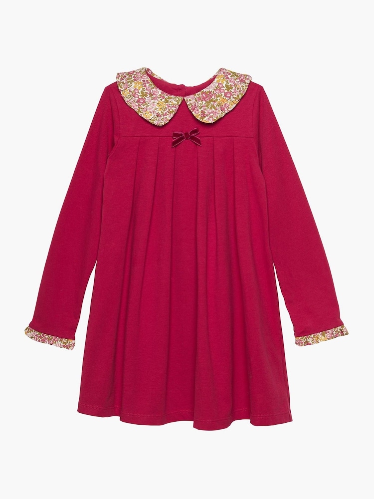 Trotters London Liberty Print Violet Pie Crust Dress - Image 1 of 3