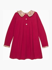 Trotters London Liberty Print Violet Pie Crust Dress - Image 2 of 3