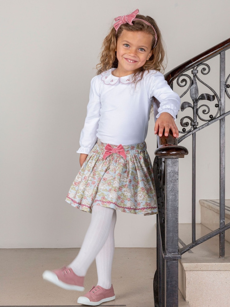 Trotters London Sea Multi Hollie Hedgehog Skirt - Image 1 of 4