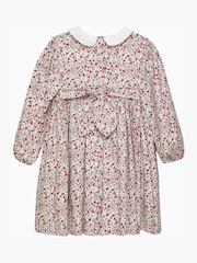 Trotters London Arabella Floral Smocked Cotton Dress - Image 2 of 3