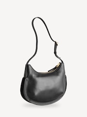 Manu Atelier Black Suede Leather Ilda Bag - Image 4 of 9