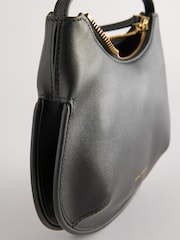 Manu Atelier Black Suede Leather Ilda Bag - Image 5 of 9
