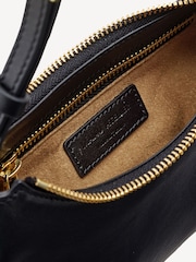 Manu Atelier Black Suede Leather Ilda Bag - Image 7 of 9