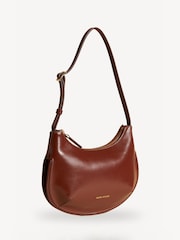 Manu Atelier Reddish Brown Suede Leather Ilda Bag - Image 3 of 4