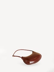 Manu Atelier Reddish Brown Suede Leather Ilda Bag - Image 4 of 4