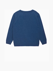 Trotters London Blue Marl Knight Jumper - Image 2 of 3