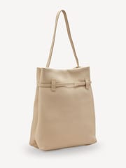 Manu Atelier Vanilla Suede Leather Tote Du Jour Bag - Image 3 of 6
