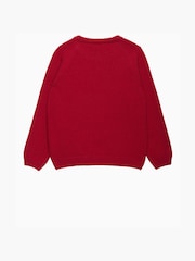 Suéter rojo de tren de vapor de Trotters London - Imagen 2 de 3