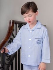 Trotters London Blue Augustus Lion Pyjamas - Image 1 of 4