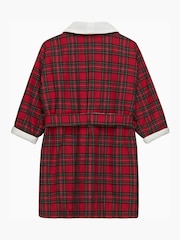 Trotters London Red 100% Cotton Cosy Tartan Robe - Image 2 of 3