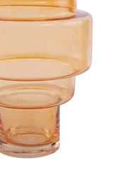 Fifty Five South Amber Cayden Glass Vase - Image 5 of 6