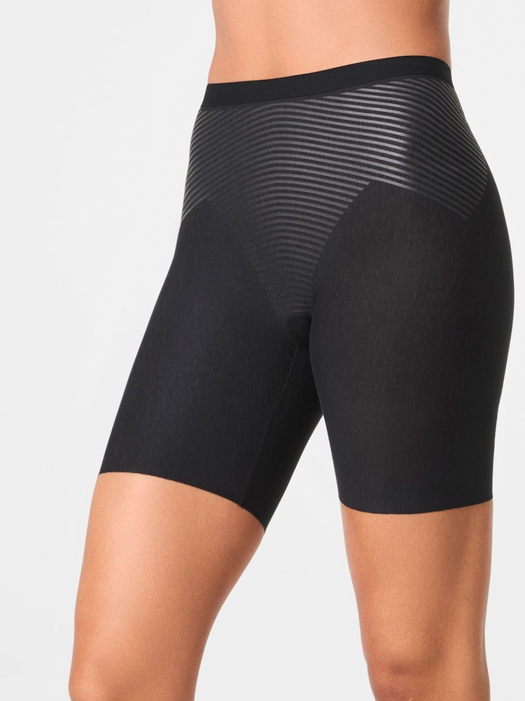 SPANXshape™ Invisible Cotton Mid-Thigh Shorts - Image 1 of 3