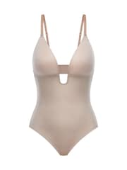 SPANXshape™ Suit Your Fancy Plunge Low-Back Thong Bodysuit - Image 1 of 1