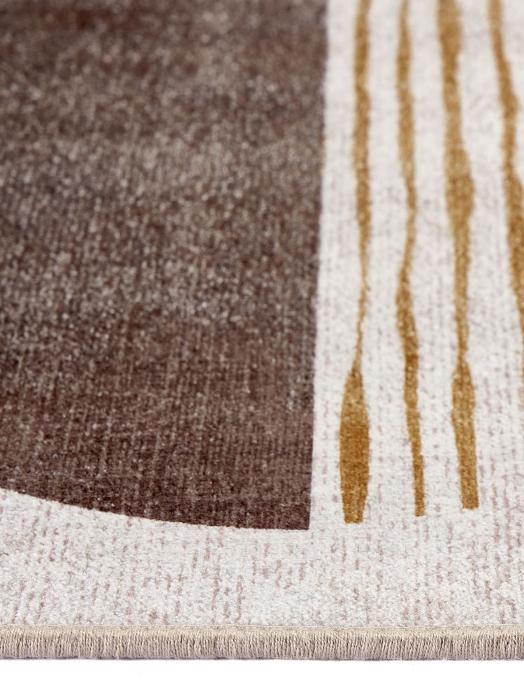 Hug Rug Cream Oval Eclipse Runner - Image 3 of 3 Hug Rug Cream Oval Eclipse Runner - Image 3 of 3