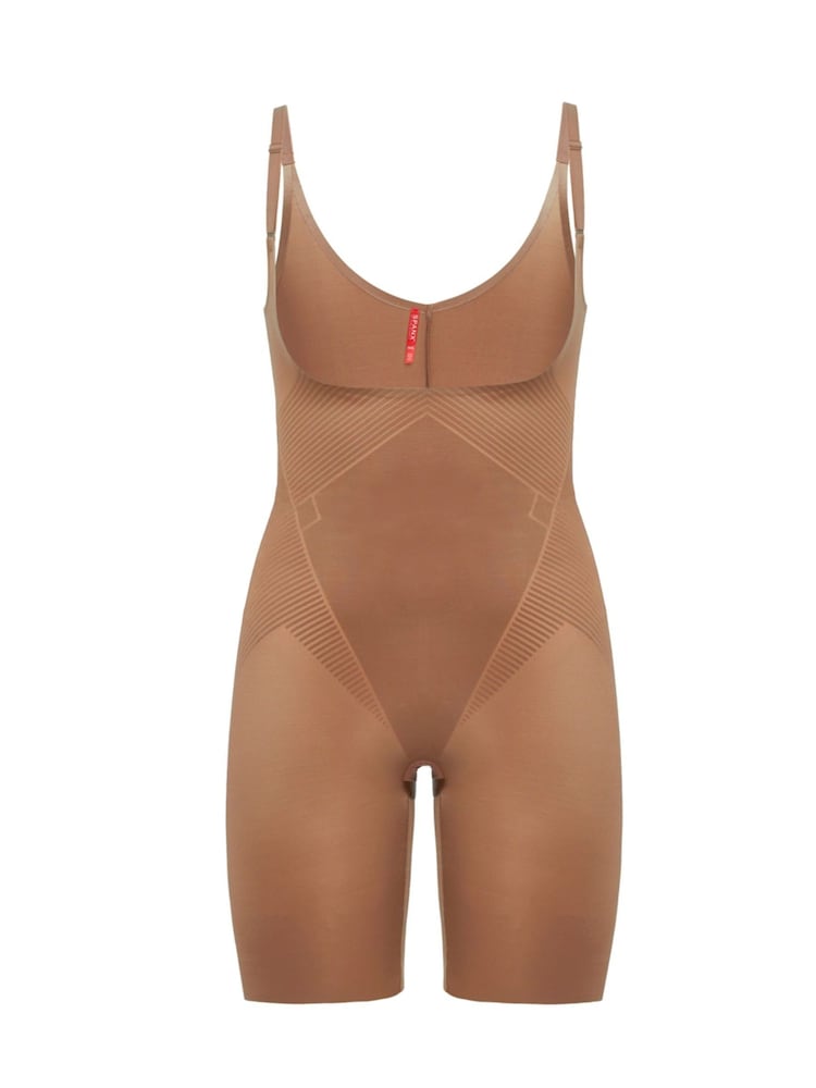 SPANXshape™ – unsichtbarer Body mit offener Brustpartie und Midilänge - Bild 4 von 4