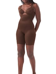 SPANXshape™ Invisible Open-Bust Mid-Thigh Bodysuit - Image 1 of 5