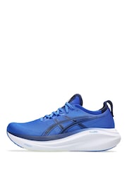 Синий - мужские кроссовки ASICS GelNimbus 27 - Изображение 2 из 6