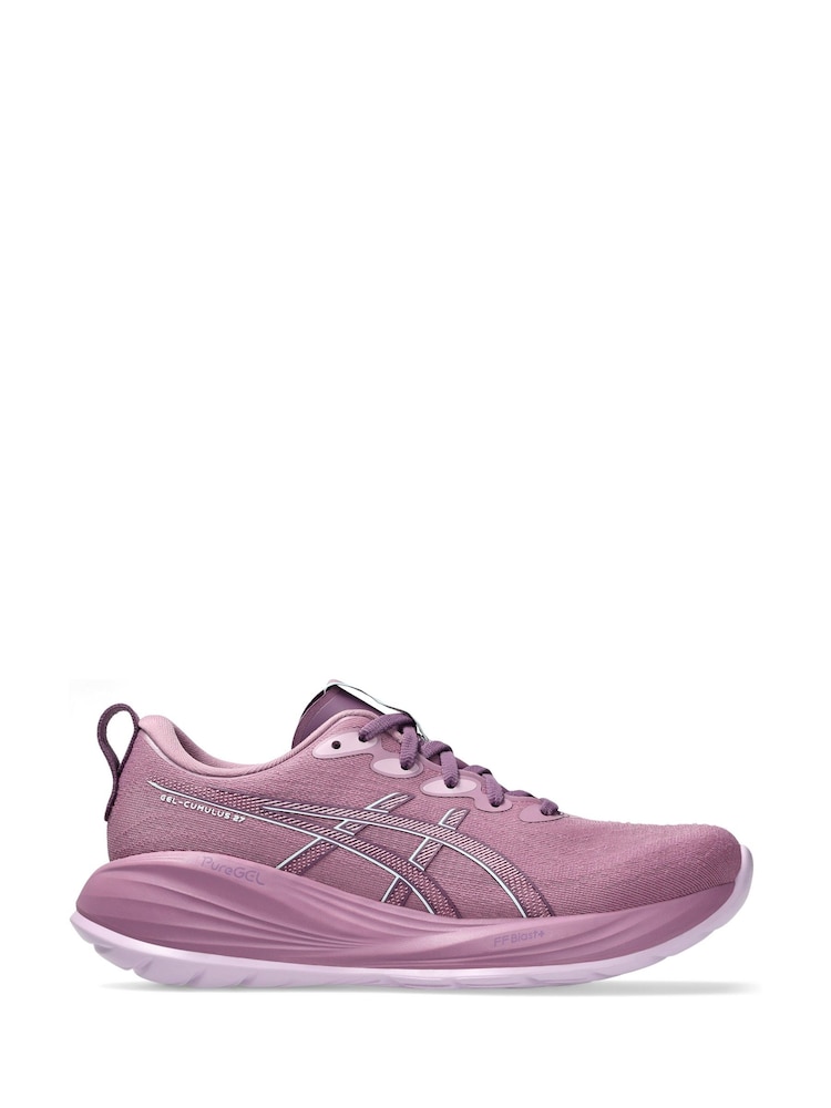 ASICS Womens Purple Gel Cumulus 27 Trainers - Image 1 of 7