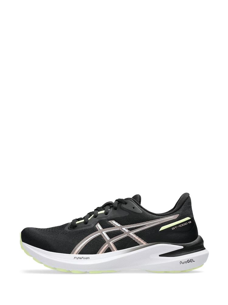 ASICS Womens GT1000 13 Black Trainers - Image 2 of 8