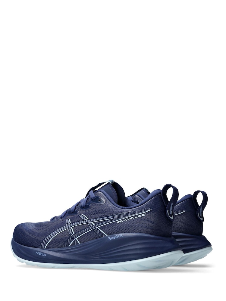 Синий - ASICS Mens Gel Cumulus 27 Trainers - Image 2 of 8 Синий - ASICS Mens Gel Cumulus 27 Trainers - Image 2 of 8