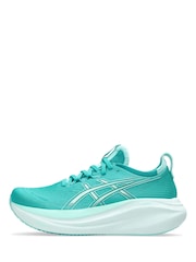 Зеленый - Женские кроссовки ASICS Gel Nimbus 27 . - Изображение 7 из 8