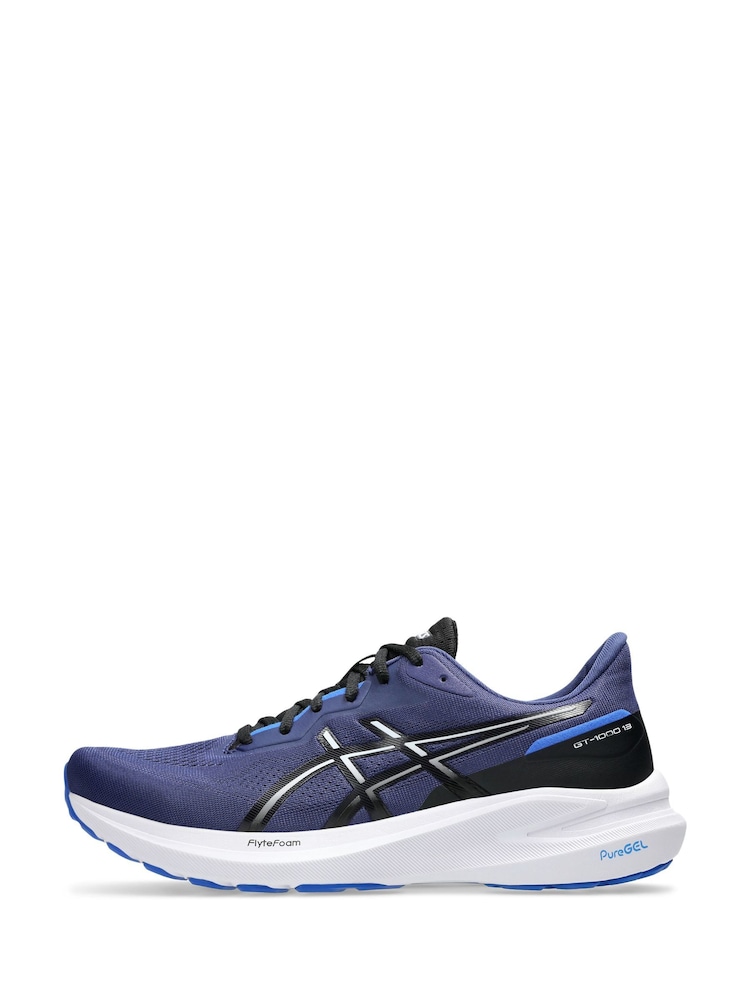 Темно-синий - Синие мужские кроссовки ASICS GT-1000 13 - Изображение 2 из 8