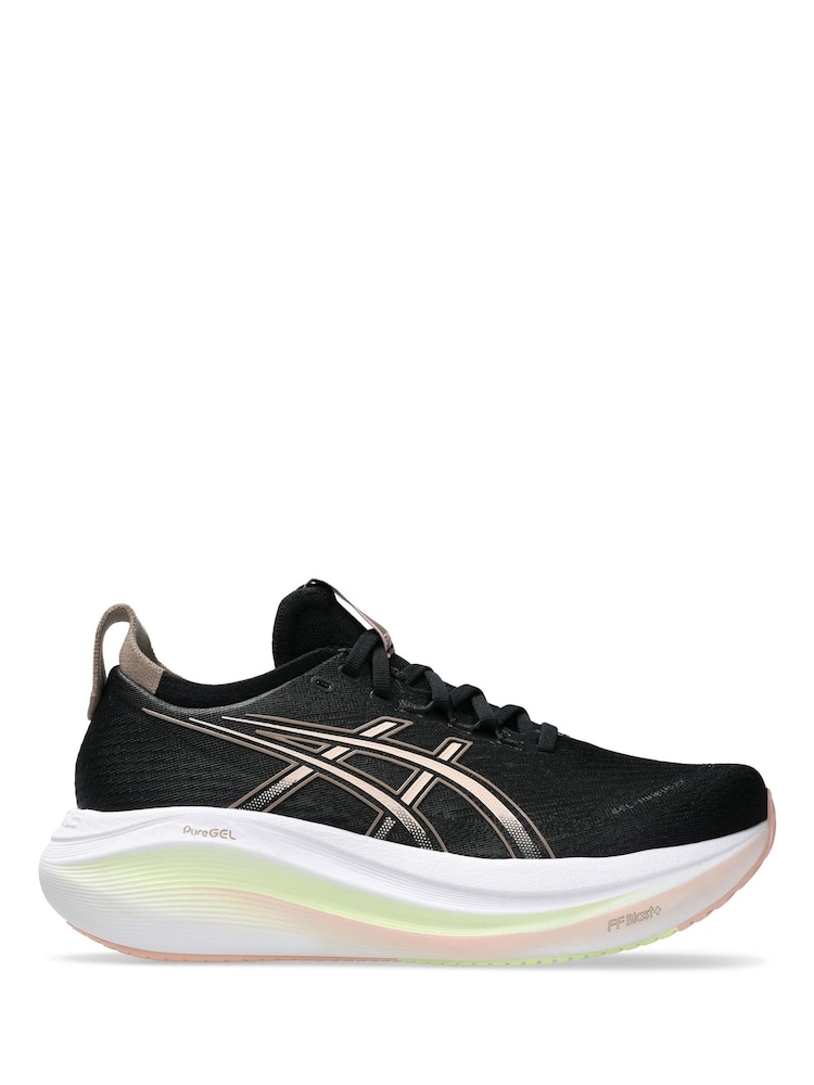 Черный - Женские кроссовки ASICS Gel Nimbus 27 . - Изображение 1 из 7