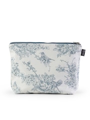Victoria Eggs Vintage Blues Wildlife in Spring Canvas Bag & Wash 100% Cotton Bag - Image 3 of 3