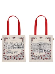 Victoria Eggs Red and Charcoal Royally British Mug & Canvas Bag - Image 5 of 5