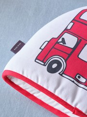 Victoria Eggs Red and Charcoal London Bus Tea Cosy - Image 2 of 2