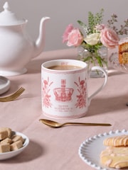 Victoria Eggs Pink The Queen's Commemorative Mug & Canvas Bag - Image 1 of 5