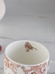 Victoria Eggs Deep Brown and Russet Autumn Garden Mugs 2 Pack - Image 2 of 2