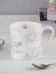 Victoria Eggs Vintage Blues Wildlife In Spring Mugs 2 Pack - Image 1 of 1