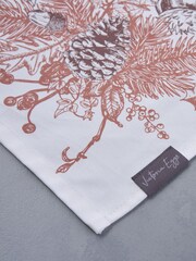Victoria Eggs Deep Brown and Russet Autumn Garden 100% Cotton Apron - Image 2 of 3