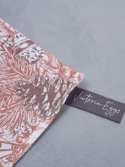 Victoria Eggs Deep Brown and Russet Autumn Garden 100% Cotton Pot Grab and Tea Towel - Image 4 of 4
