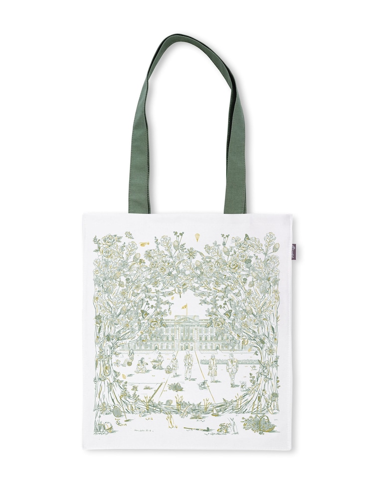 Victoria Eggs Green and Gold Royal Family Mug & Canvas Bag - Image 2 of 3