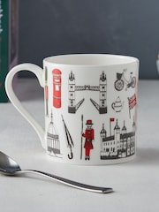 Victoria Eggs Red and Charcoal Big Smoke Mugs 2 Pack - Image 1 of 1
