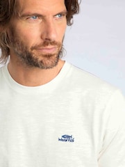 Weird Fish White Fished Branded 100% Cotton T-Shirt - Image 3 of 6