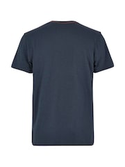 Темно-синий - Weird Fish Fished Branded 100% Cotton T-Shirt - Image 6 of 7