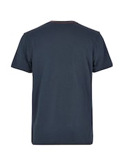 Темно-синий - Weird Fish Fished Branded 100% Cotton T-Shirt - Image 7 of 7