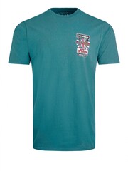 Weird Fish Blue 100% Cotton Crowasis Artist T-Shirt - Image 5 of 6