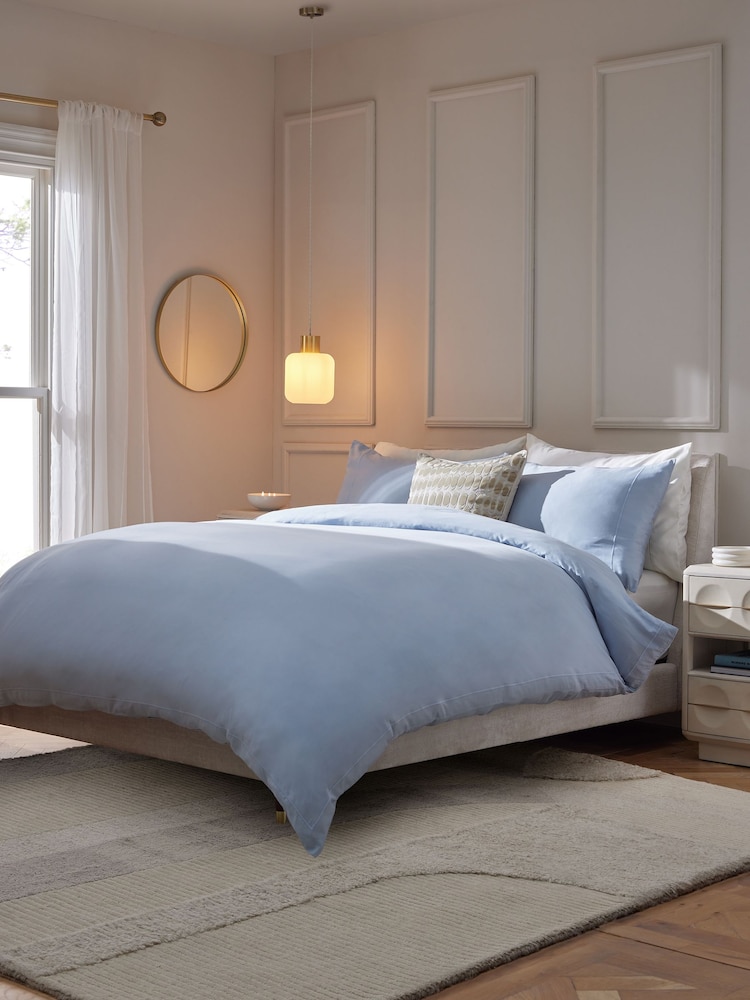 Коллекция Luxe 300 Thread Count 100% Cotton Sateen Luxury пододеяльник и комплект наволочек. - Изображение 1 из 7