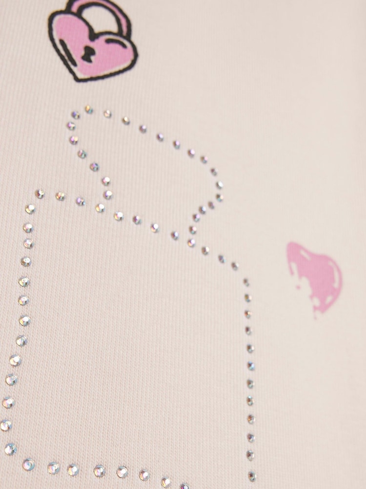 River Island Pink Graffiti Icon Joggers - Image 4 of 4 River Island Pink Graffiti Icon Joggers - Image 4 of 4