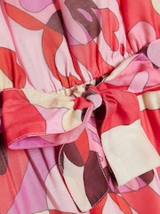 River Island Pink Halter Satin Dress - Image 3 of 4